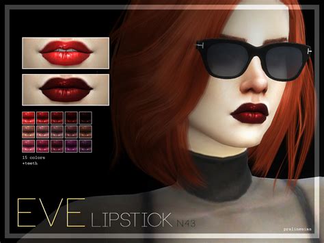 Sims 4 Ccs The Best Lipstick By Pralinesims