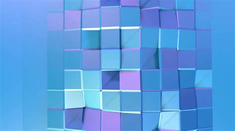 Abstract Simple Blue Violet Low Poly 3d Surface As Fractal Background