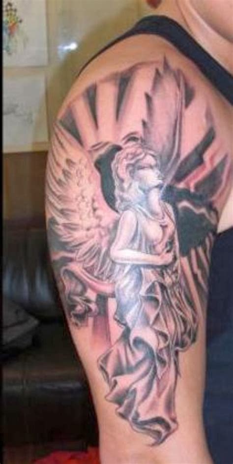 guardian angel wings tattoo art tattoos art