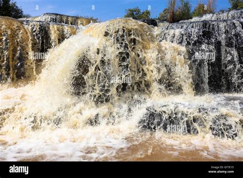 Karfiguela Falls In Banfora Cascades Region Burkina Faso Stock Photo