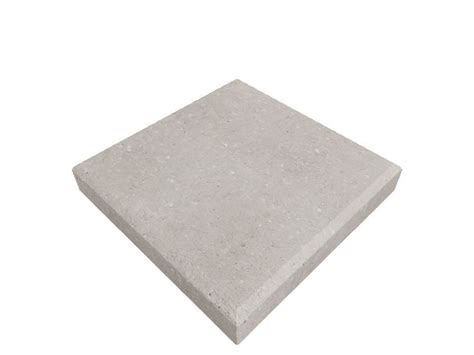 12 In L X 12 In W X 2 In H Square Gray Concrete Patio Stone In The