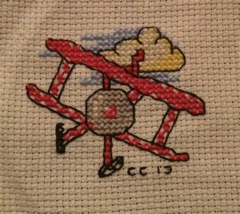 Knitting and crochet, sterling, virginia. Airplane | Cross stitch, Cross stitch patterns, Train ...