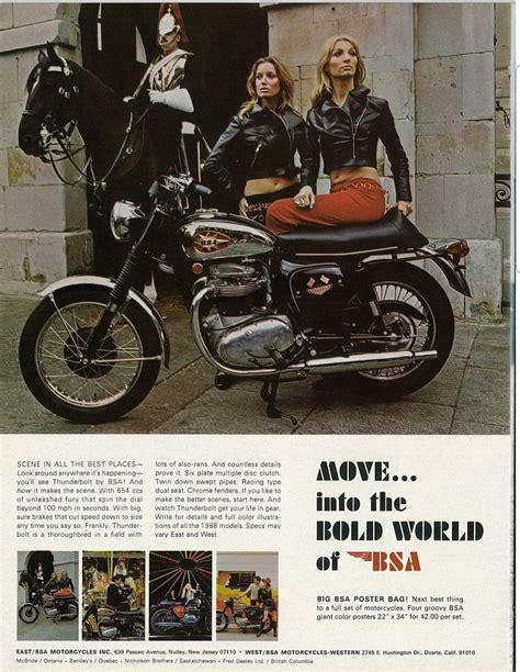 Pin By Chris Bolton On Motorcycle Ads Bsa Motorcycle Old Motorcycles