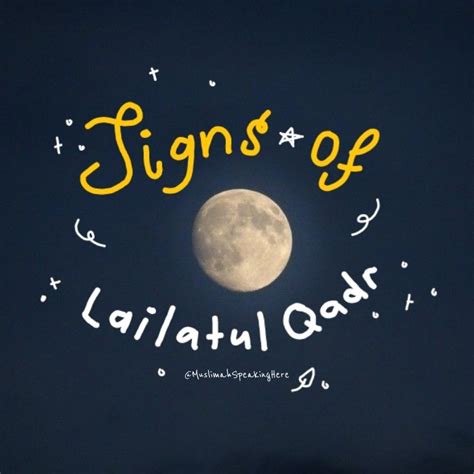 Signs Of Laylatul Qadr Ummah Connect