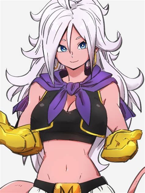 an anime character with blonde hair and blue eyes wearing yellow gloves black top and white skirt