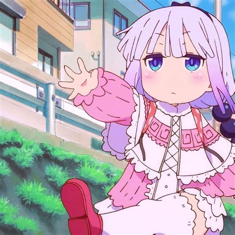 Kanna X Saikawa Matching Icon Dragon Icon Miss Kobayashi S Dragon Maid Anime Best Friends