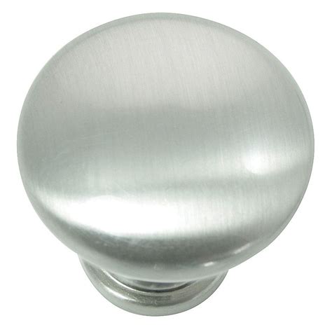 Laurey 138 In Brushed Satin Nickel Knob 54628 The Home Depot