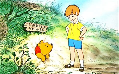 Christopher Robins House Winnie The Pooh Winnie The Pooh Christopher