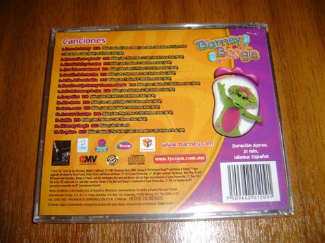 Cd Barney Boogie Nuevo Y Sellado 5900 En Mercado Libre