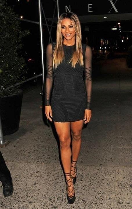 Ciara Harris Ciara Style Fashion Black Short Dress