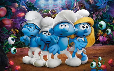 The Smurfs Wallpapers Top Free The Smurfs Backgrounds Wallpaperaccess