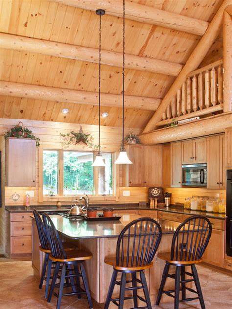 My kitchen cabinets are pine wood with dark knots. Knotty Pine Ceiling | Houzz