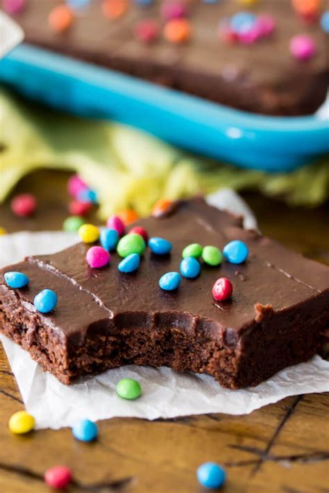 Homemade Cosmic Brownies Sugar Spun Run Brownie Desserts Recipes