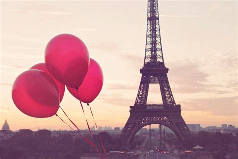 Red Balloons At The Eiffel Tower Everyday Parisian