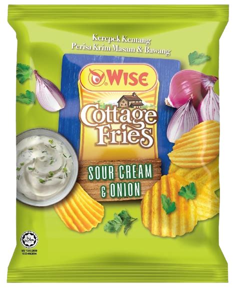 Wise Cottage Fries Sour Cream And Onion 60g 0922
