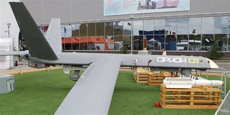 Russias Orion Drone Launches First Powered Guided Missiles