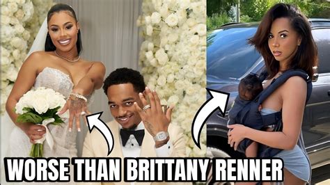 pj washington wife is worse than brittany renner youtube