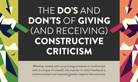 The Dos And Donts Of Giving And Receiving Constructive Criticism
