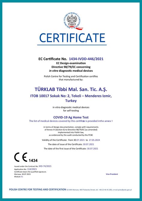 Ce Certificates Turklab