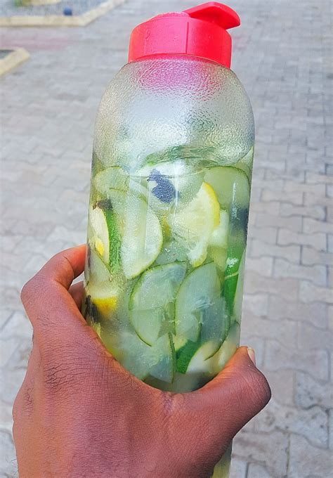 How To Make Lemon Ginger Mint And Cucumber Detox Water For Flat Tummy