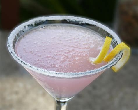 Pink Lemon Drop Martini At Lazy Dog Cafe
