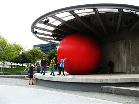 Interactive Giant Red Ball