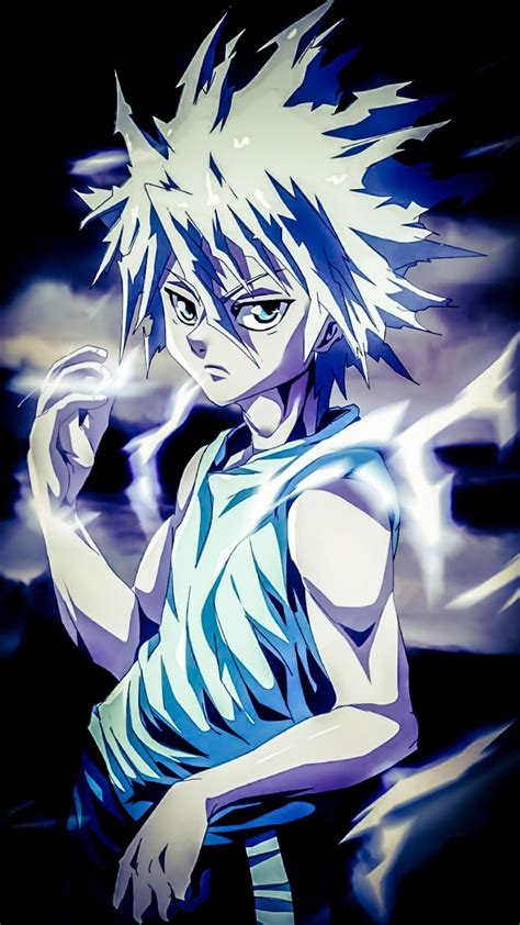 Hd wallpapers and background images. IPhone X XR XS 6 7 8 Plus Hybrid Soft Grip Clear Back Panel Ultra-Thin Slim Fit Cover Killua ...