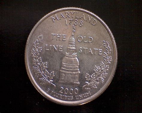 2000 D Maryland State Quarter For Sale Buy Now Online Item 347495