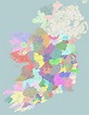 Map of Eircode (Postcode) Areas in the Republic of Ireland | Map ...