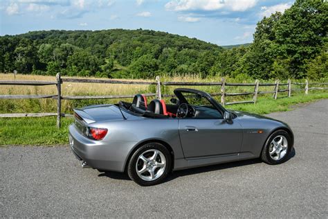 2000 Honda S2000 In Silverstone Metallic With Red Leather Hunting