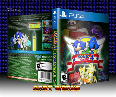 Viewing Full Size Sonic The Hedgehog 4 Sonic Cd Ii Box Cover