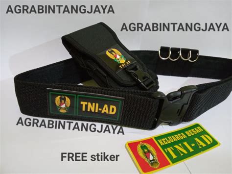 Kopel Tni Ad Dan Sarung Handphone Logo Tni Ad Free Sticker Tni Ad Ikat