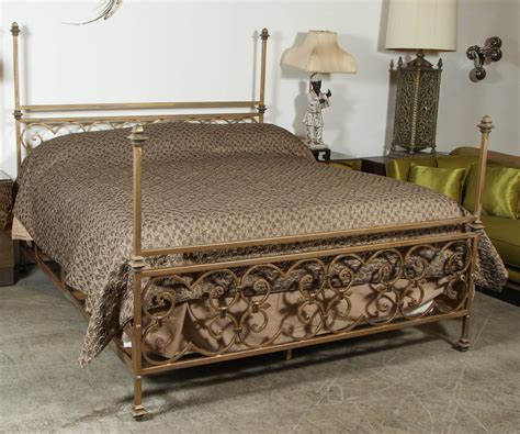 Hollywood Regency Bed In The Style Of Nancy Corzine For Sale At 1stdibs