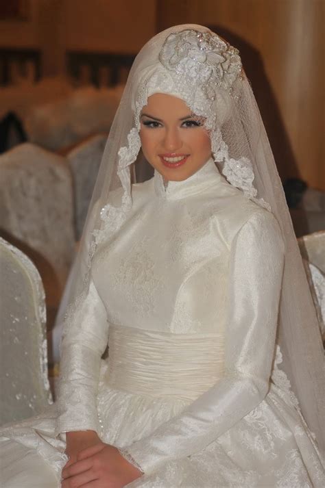 Turkish Brides ☪ Wedding Dress Outfit Muslim Wedding Gown Muslim Wedding Dresses