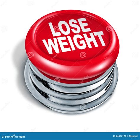 Lose Weight Fast Button Stock Illustration Illustration Of