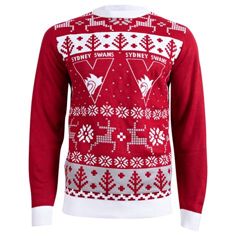 Sydney Swans Mens Ugly Christmas Sweater