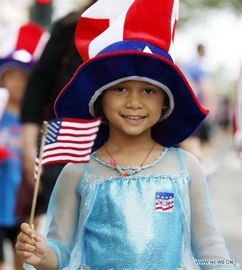 People Celebrate Independence Day Across Us Xinhua Englishnewscn