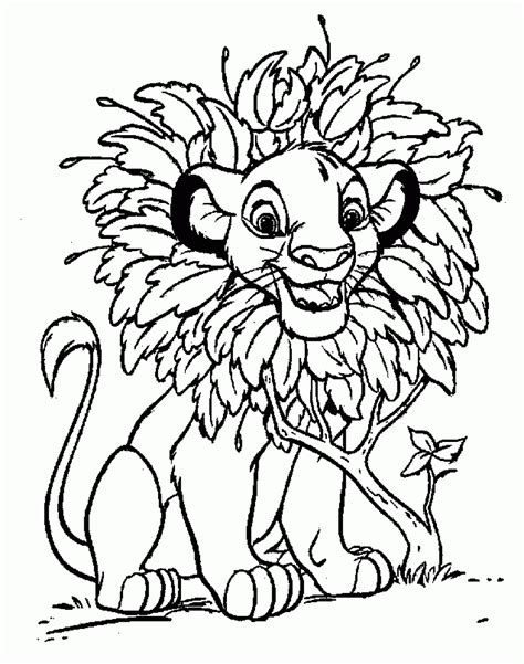 disney coloring pages lion king - Free Large Images | Crafting | Pinterest | Disney colors ...