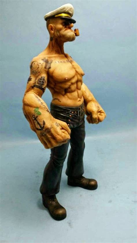 Realistic Popeye Figure Popeye The Sailor Man Popeye Sailor