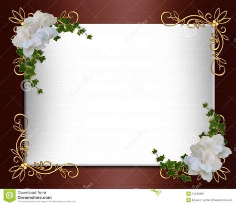 Wedding Invitations Wedding Invitations Borders Wedding Invitations