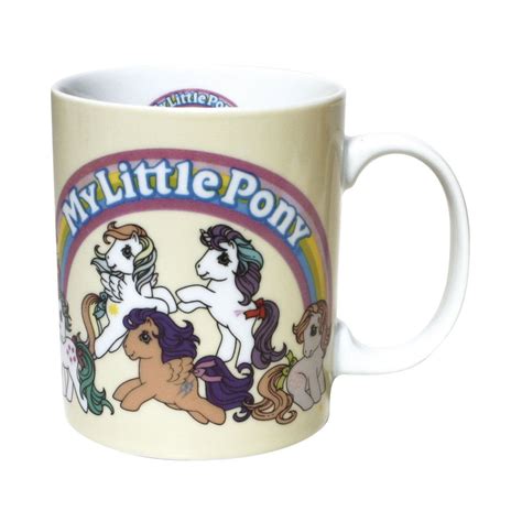 My Little Pony Porcelain Cup Coffee Tea Mug Retro T Toy Rainbow 80s