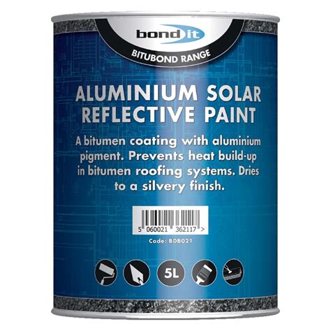 Bitubond Solar Reflective Paint Silver¬† Selco
