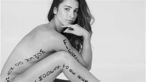 Aly Raisman Empowering Elegance In The Swimsuit Issue YouTube