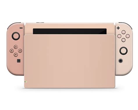 Creme De Nude Nintendo Switch Skin Soft Pink Nude Beige Peach Etsy