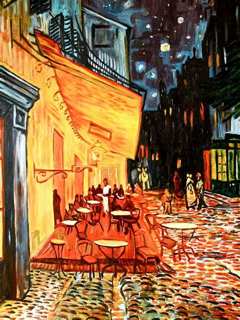 Van Gogh Terrasse De Cafe La Nuit Henri Konfino Flickr