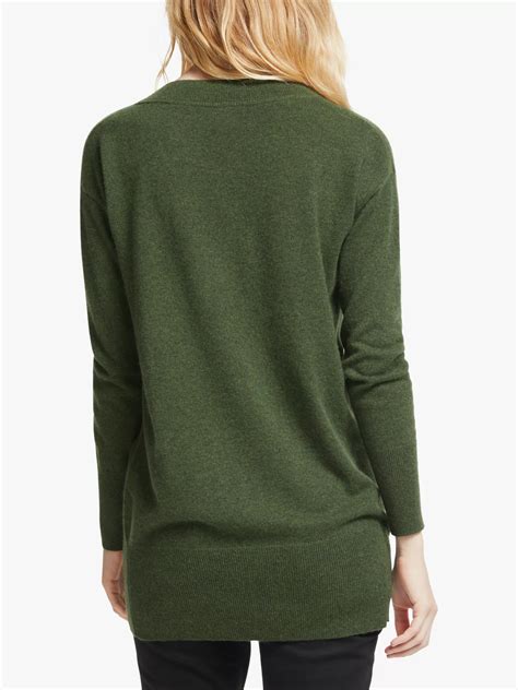 John Lewis And Partners Relaxed V Neck Cashmere Sweater