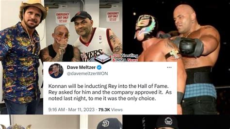 Konnan To Induct Rey Mysterio Into Wwe Hall Of Fame Youtube