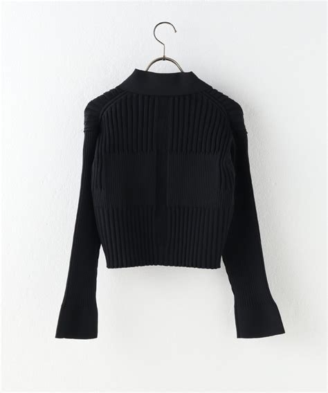 【cfclシーエフシーエル】fluted Cropped Shirt Cardigan：カーディガン（カーディガン）｜thenime（ザ