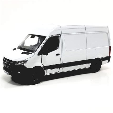 Buy KiNSMART 2019 Mercedes-Benz Sprinter Cargo Van White 1:48 O Scale