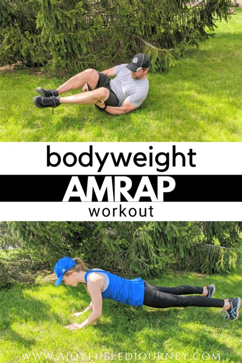 Bodyweight Amrap Workout A Joy Fueled Journey